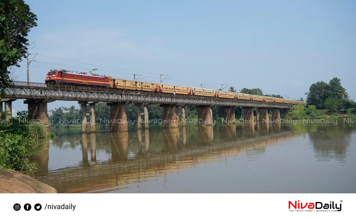 Aluva railway bridge