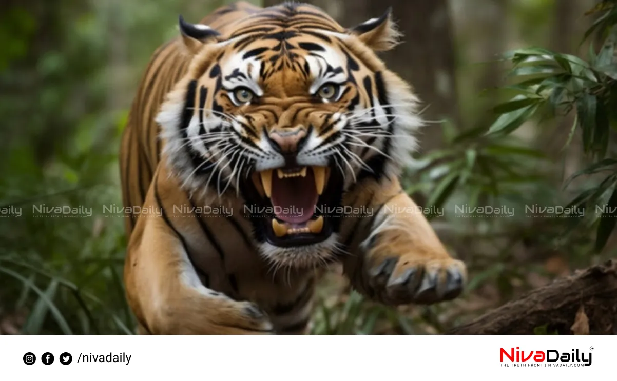Wayanad tiger sighting