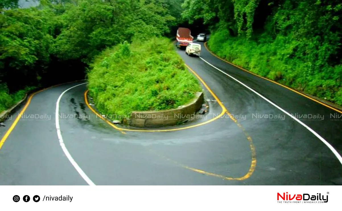 Thamarassery pass traffic