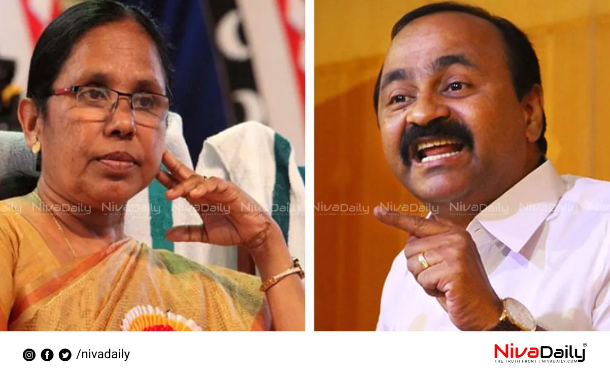 KK Shailaja criticism