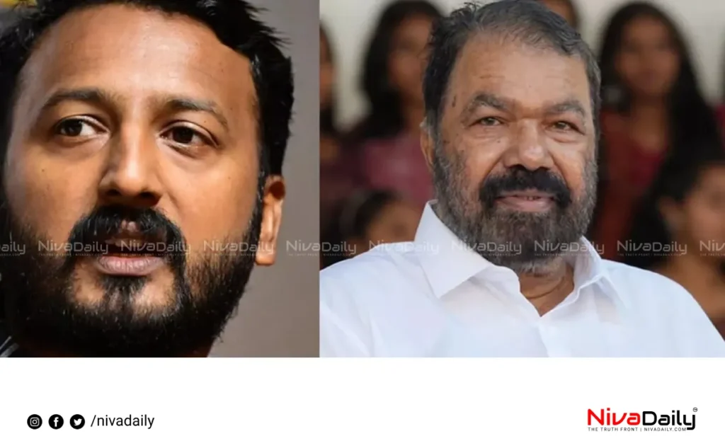 Rahul Mamkoottathil Suspension