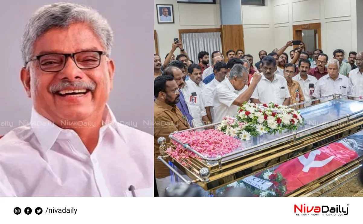 Vazhoor Soman funeral
