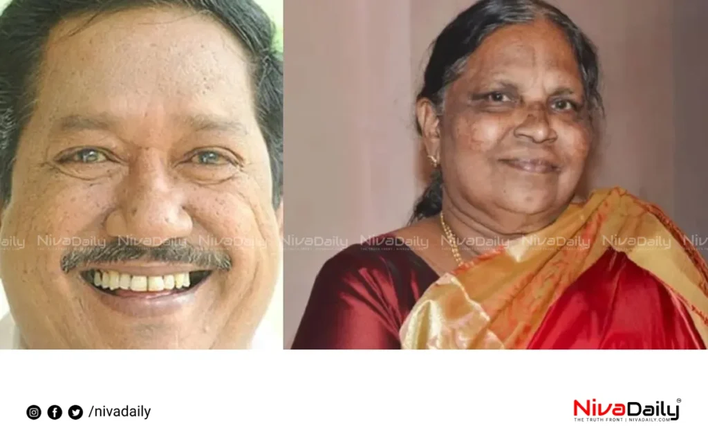 VD Rajappan wife death