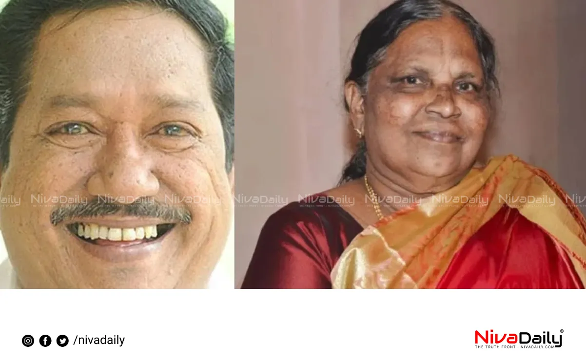 VD Rajappan wife death