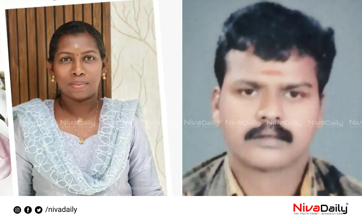 Husband Stabbing Wife