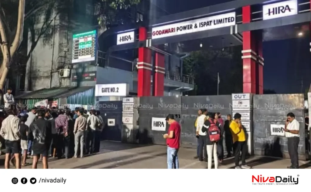 Chhattisgarh steel plant accident