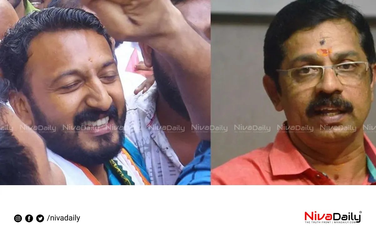 Rahul Mamkootathil issue
