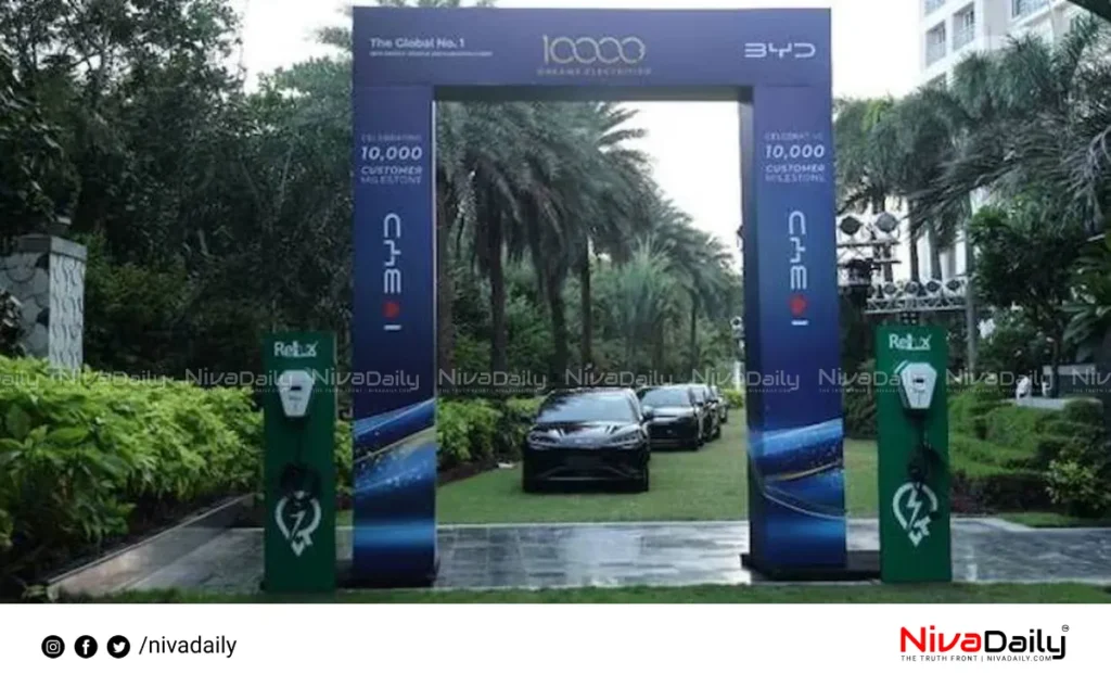 BYD electric vehicles