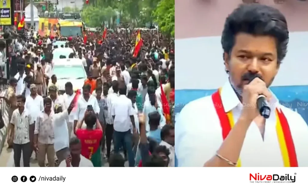Vijay political tour