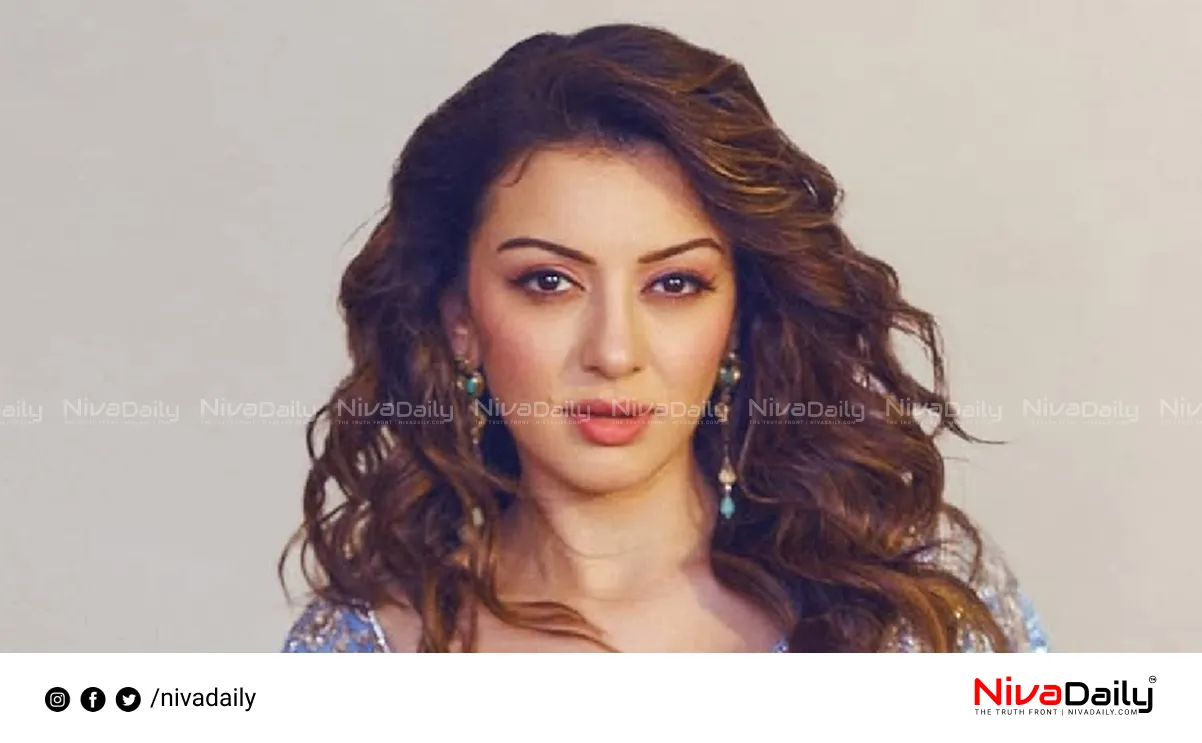 Hansika Motwani FIR case