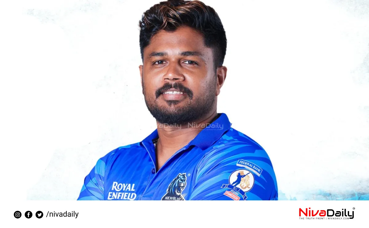 Sanju Samson Kochi Blue Tigers