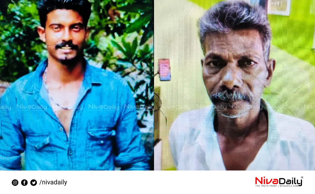 Grandson Stabs Grandfather