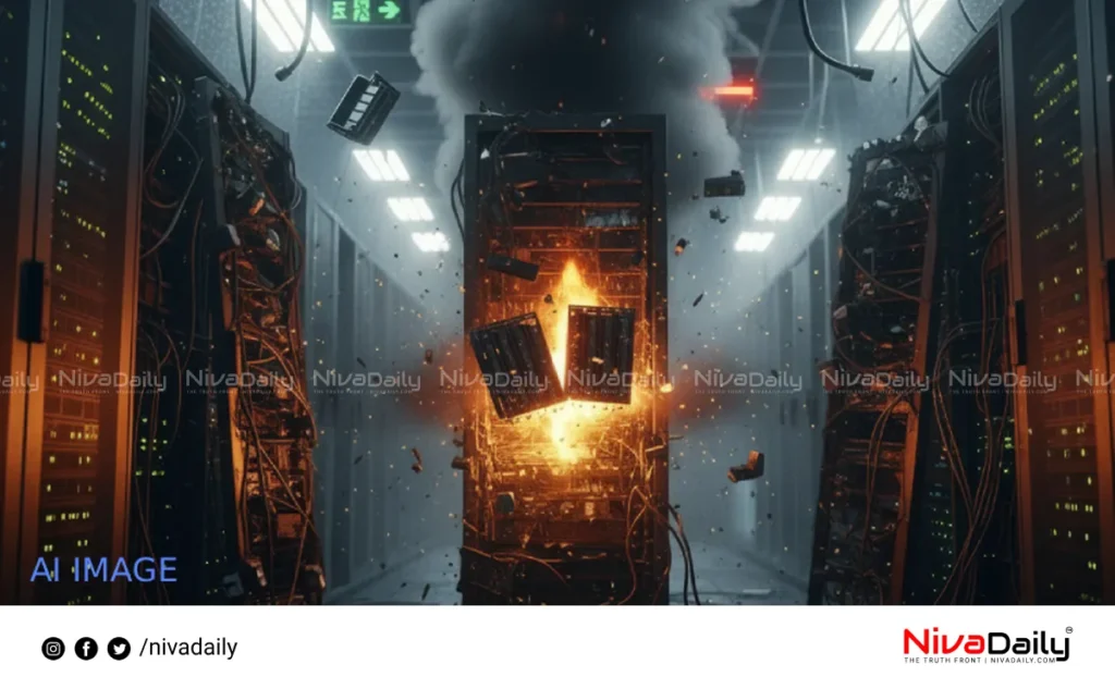 Data center fire