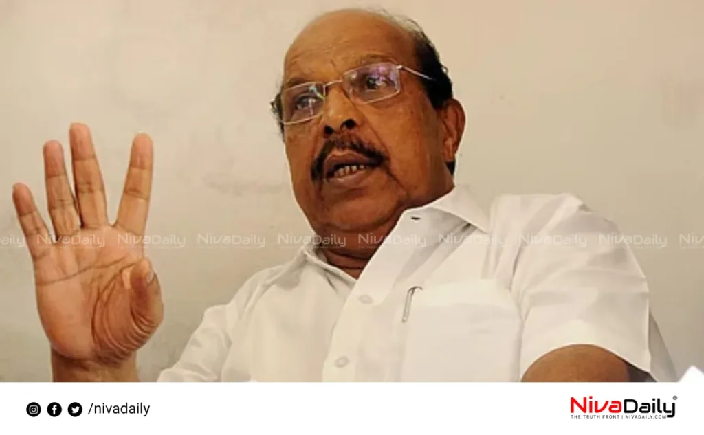 G. Sudhakaran ministry
