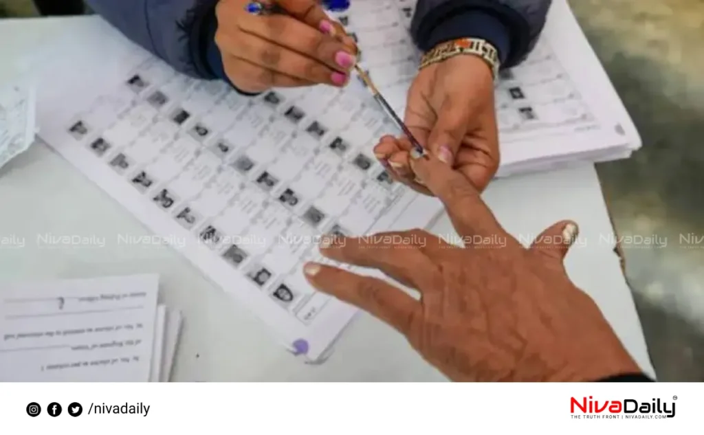 Local body election vote