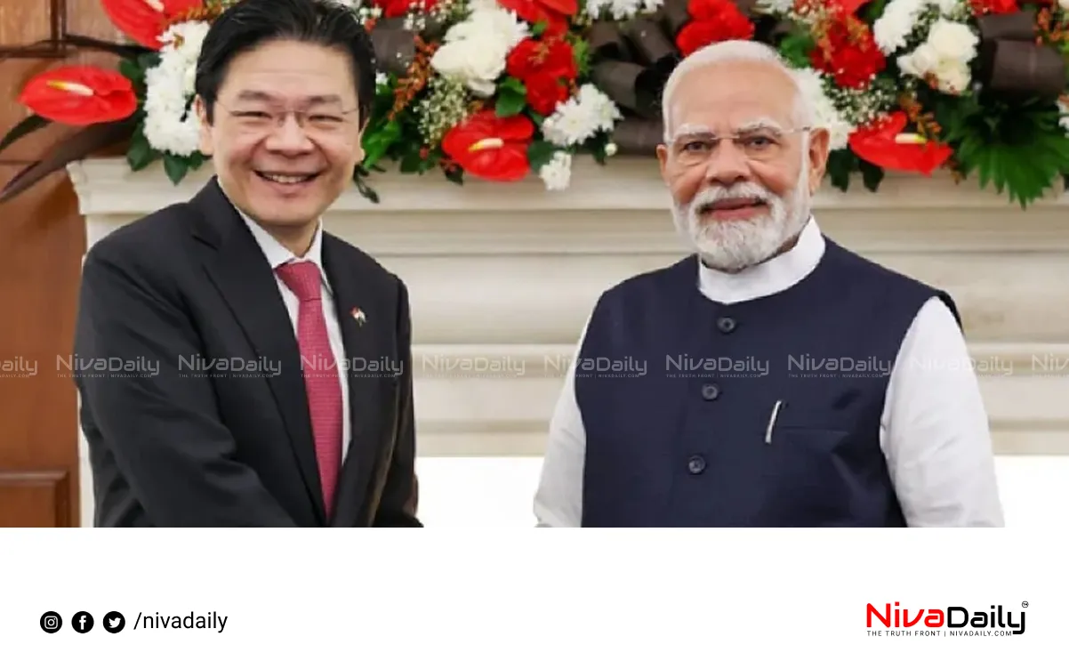 India Singapore trade