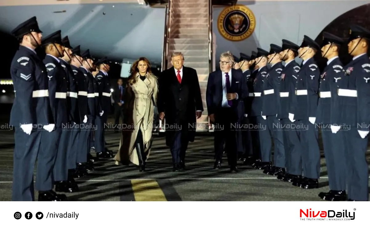 Donald Trump London Visit