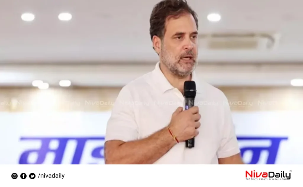 Rahul Gandhi press conference