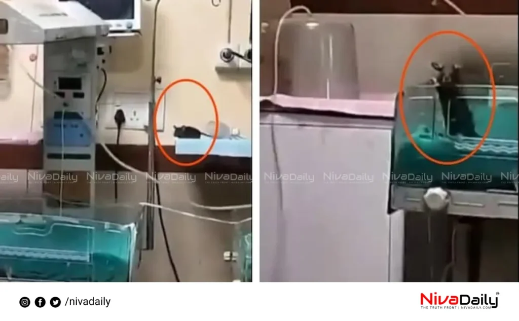 Indore hospital rat bite