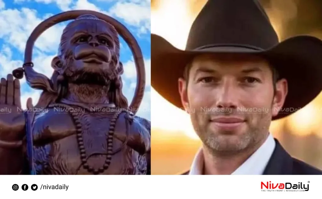 Texas Hanuman statue