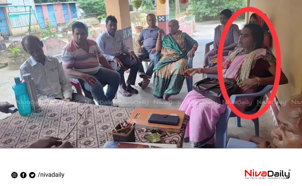 Teacher thrashes students