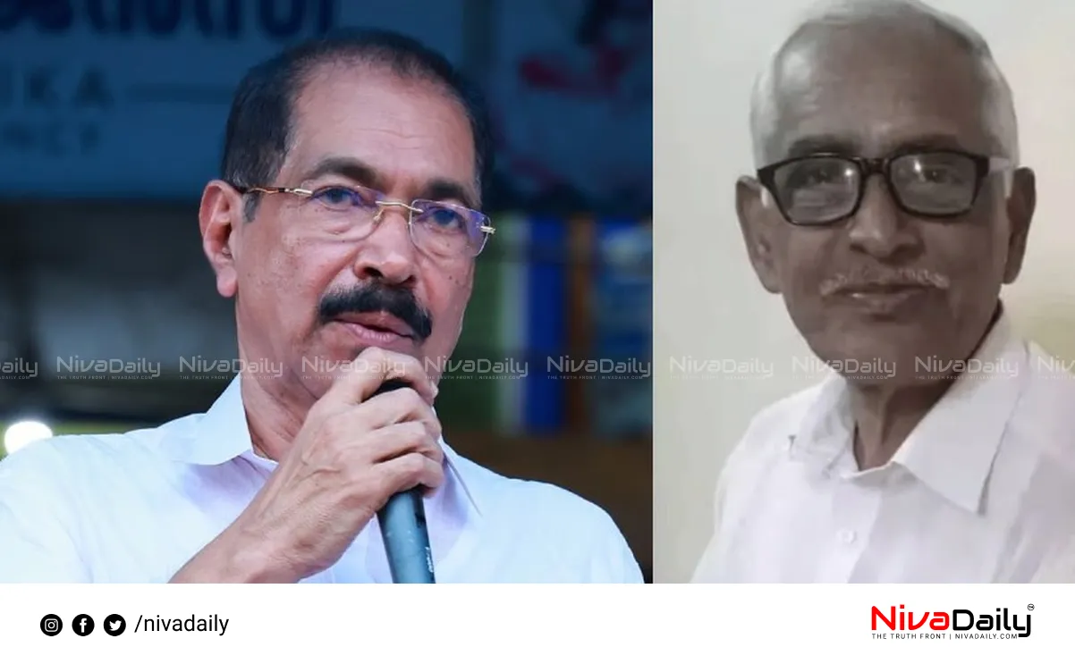NM Vijayan debt