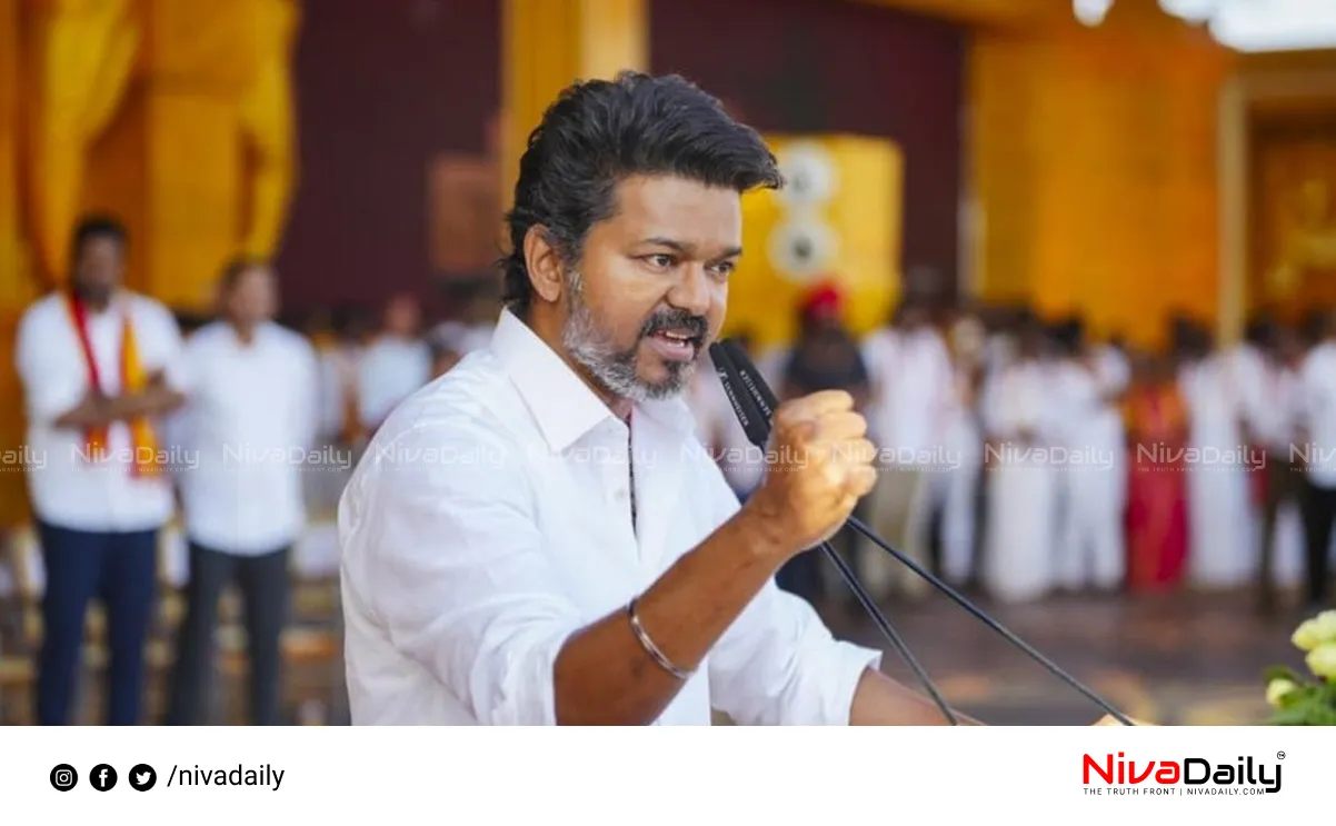Vijay election campaign
