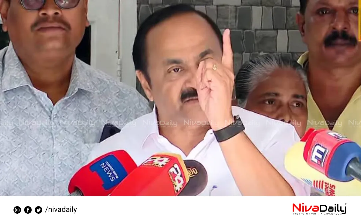VD Satheesan criticism