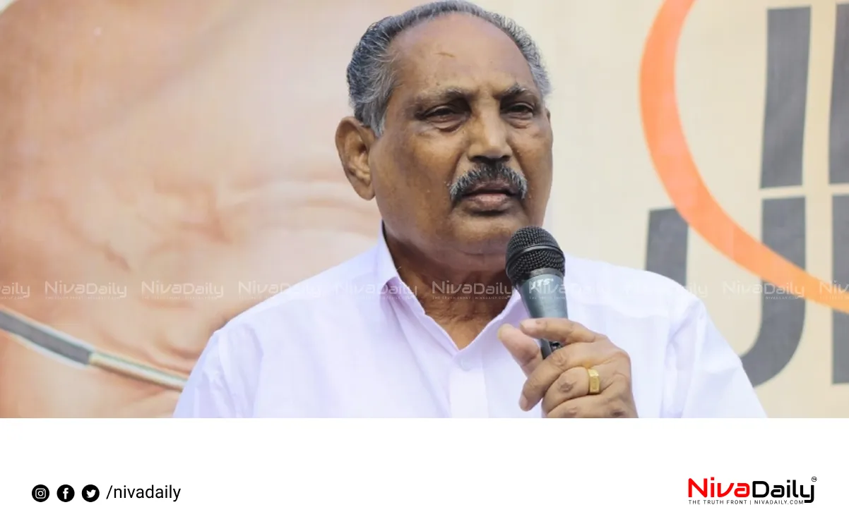 ND Appachan Resigns
