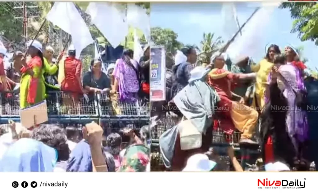 ASHA workers protest