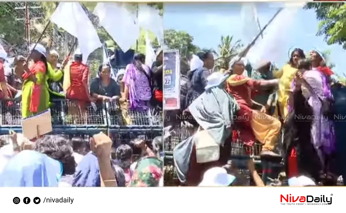ASHA workers protest