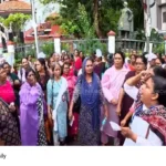 ASHA workers protest