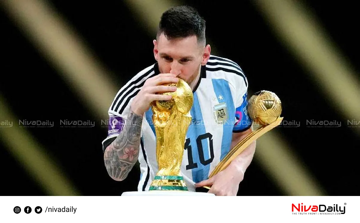 Argentina football team visit