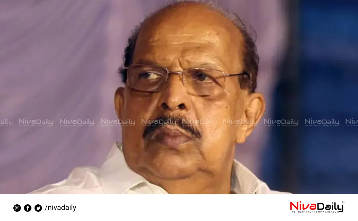 G. Sudhakaran controversy