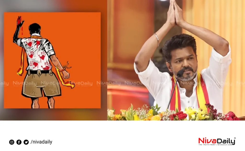 DMK Vijay controversy
