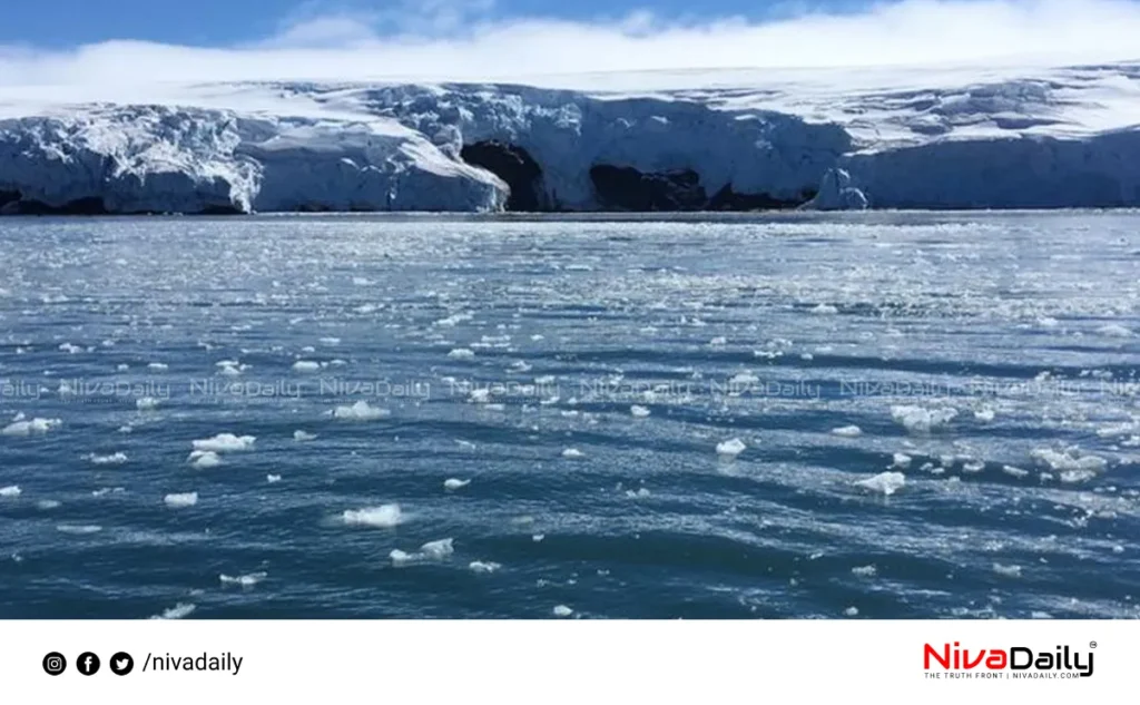 Antarctic methane leak