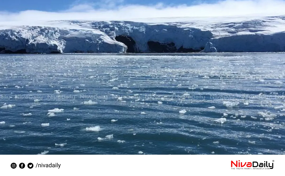 Antarctic methane leak