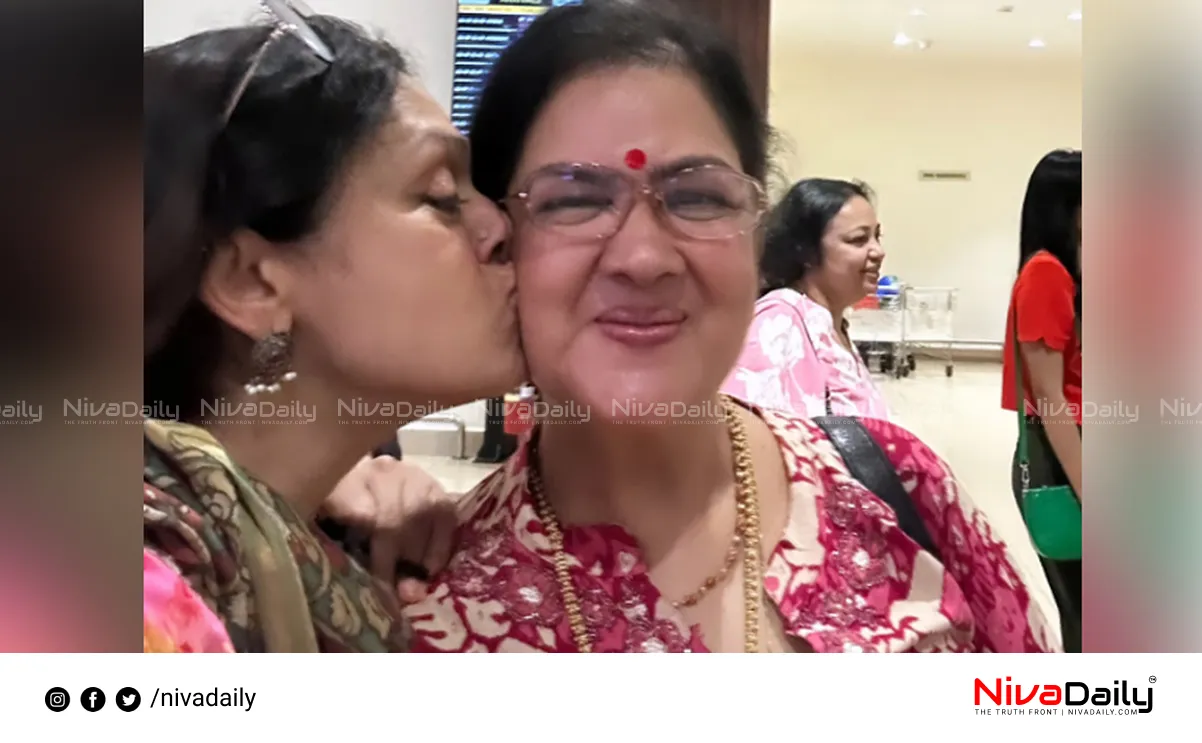 Shobana and Urvashi
