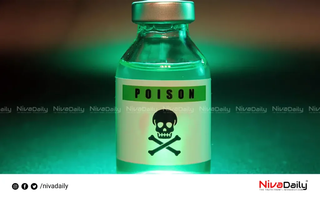 youth dies of poison