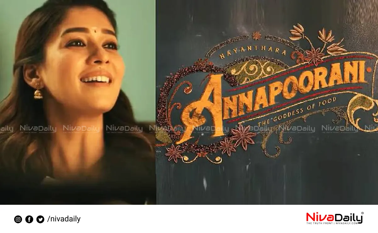 Annapoorani movie
