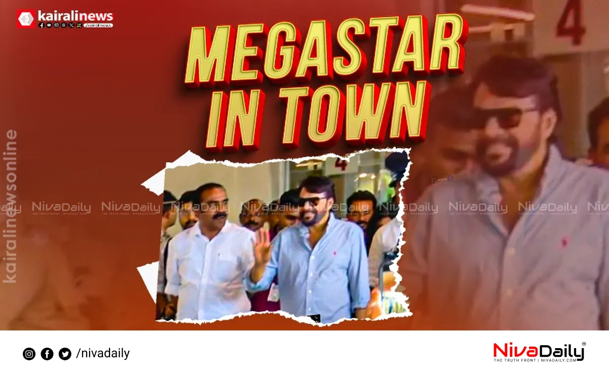 Mammootty returns to Kerala
