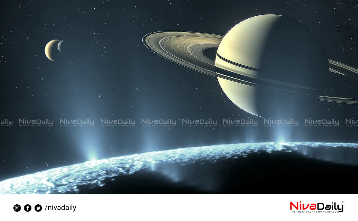 Enceladus moon life