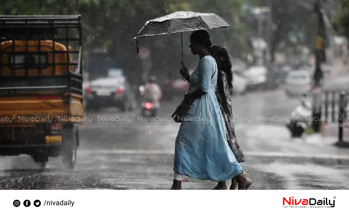 Kerala monsoon rainfall