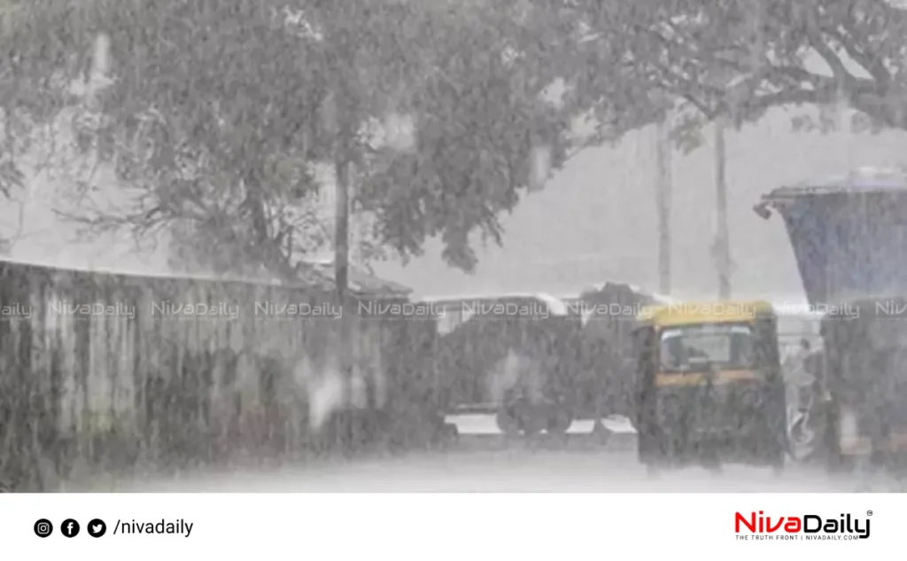Kerala monsoon rainfall