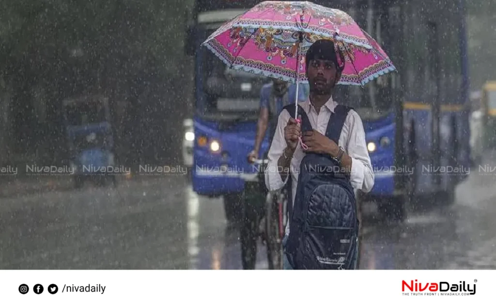 Kerala monsoon rainfall