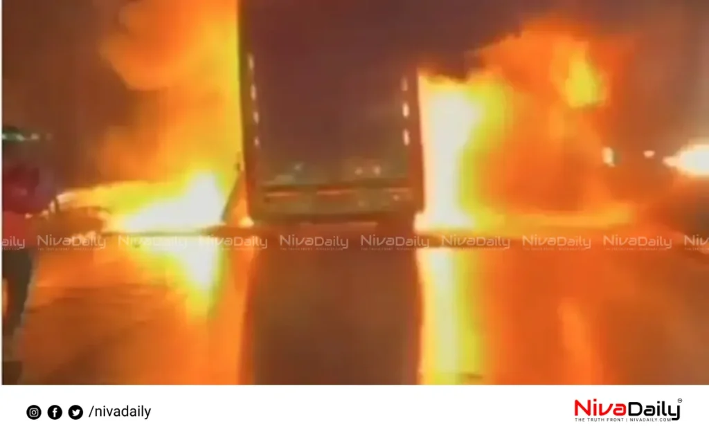 Andhra Pradesh bus fire