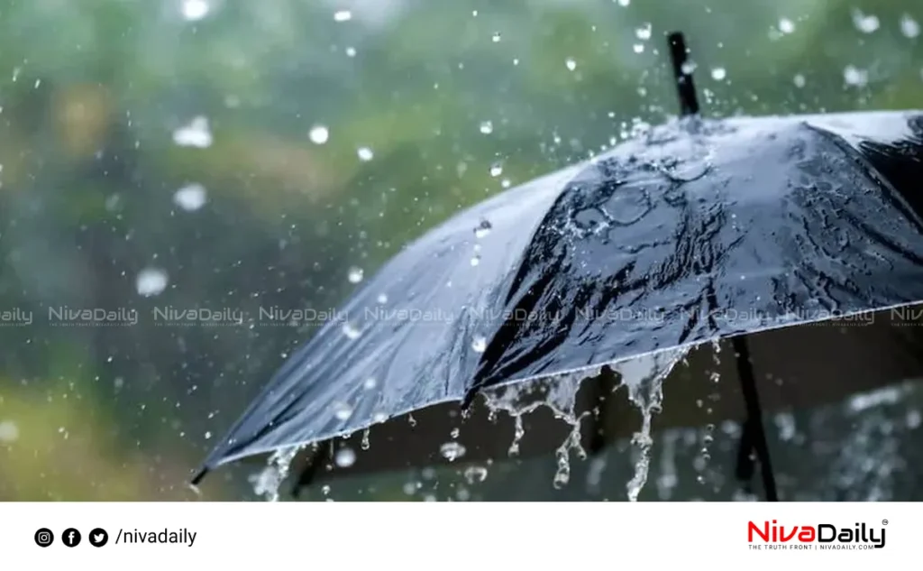 Kerala monsoon rainfall