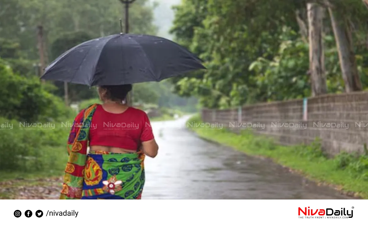 Kerala monsoon rainfall