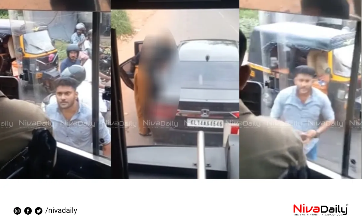 KSRTC bus attack