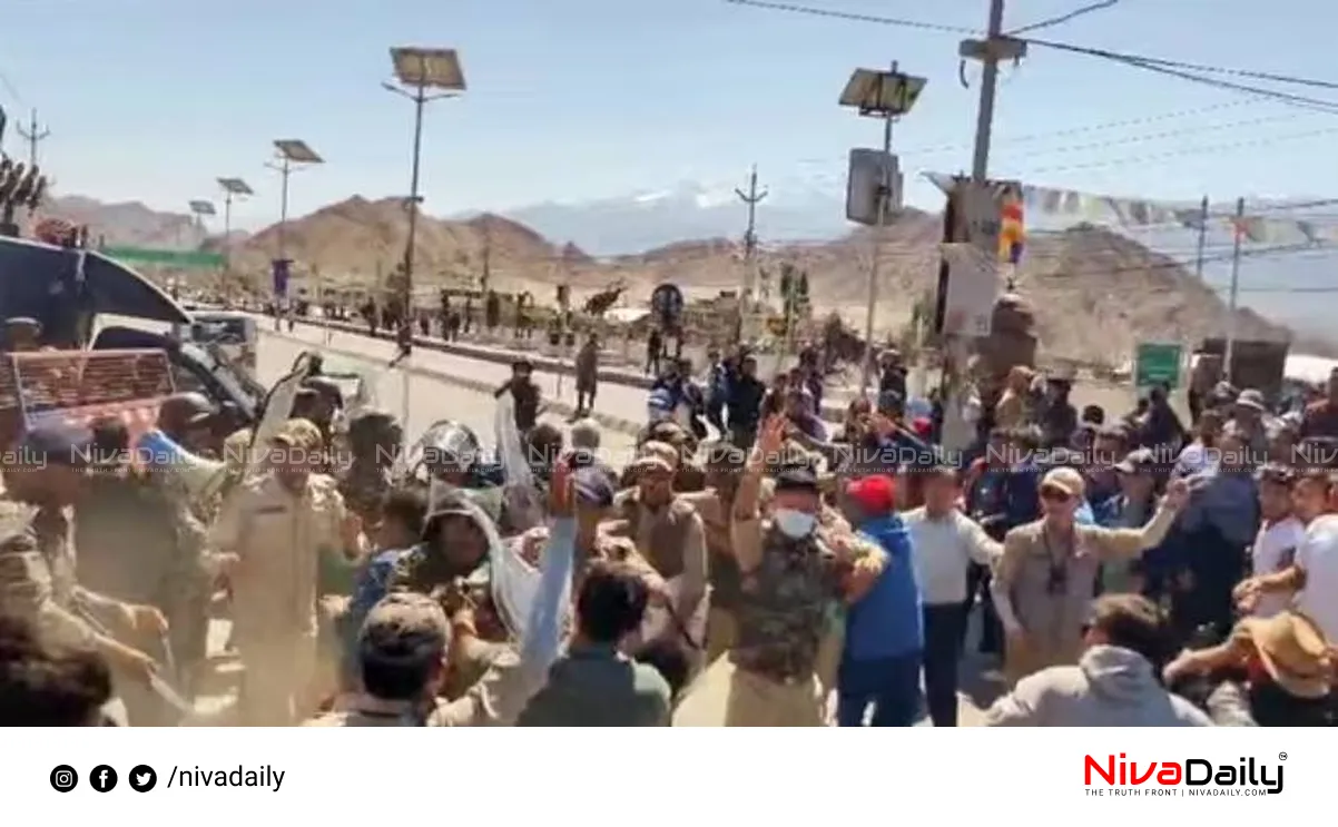 Ladakh Leh violence
